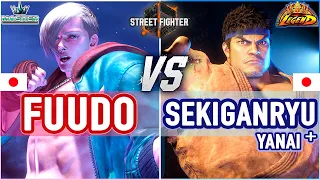 SF6 🔥 Fuudo (Ed) vs Sekiganryu (Ryu) & Yanai (Marisa) 🔥 SF6 High Level Gameplay