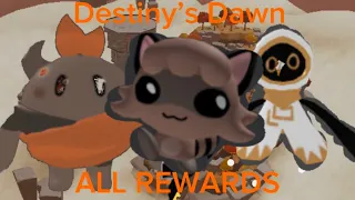 ALL REWARDS FOR THE NEW MAP IN TOWER HEROES DESTINY’S DAWN!