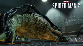Lizard Boss Fight With The Inverted Anti Venom Suit - Marvel's Spider-Man 2 (4K 60fps)