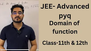 JEE-Advanced problem on Domain of function| Logarithmic function| Class-11th & 12th