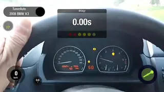 BMW X3 E83 3.0D - разгон до 100 меньше 6 секунд !