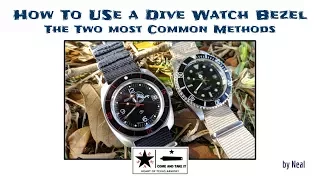 How to Use a Dive Bezel - The Two Most Common Methods