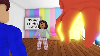 She didn't Receive Anything on Her BIRTHDAY , Then this Happened (Roblox Adopt me)