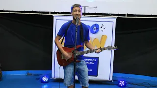 Programa Hora do Show encerramento com a participação do talento jovem Nicolas Santos