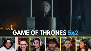 Reactors Reaction to JON SNOW AND ALLISER THORNE | Game of Thrones S05E02