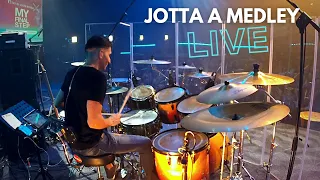 Jotta A Medley [LIVE DRUM COVER] Jon Lombana
