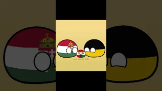 one day with Austria Hungary baby 👶 #countryballs #austriahungary
