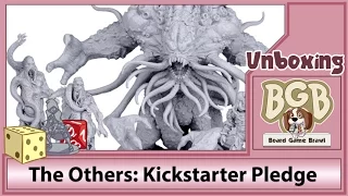 Unboxing: The Others: 7 Sins Kickstarter Pledge (core game, Apocalypse, and more)