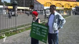 Митинг в защиту крымских татар