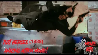 Just Heroes (1989) amazing action scene!