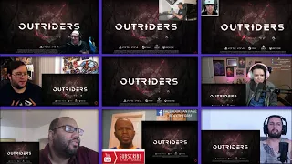 Outriders - Official Reveal Trailer - Reactions Mashup