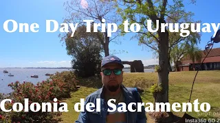 Day trip from Buenos Aires ti Colonia del Sacramento Uruguay.