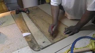 HOW TO CUT AND MAKE NEW DOOR PANEL