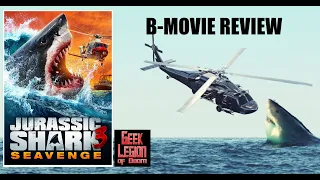 JURASSIC SHARK 3 : SEAVENGE ( 2023 Jada Sanchez ) Megalodon B-Movie Review