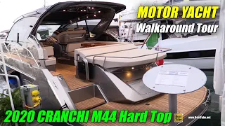 2020 Cranchi M44 Hard Top Yacht - Walkaround Tour - 2020 Miami Yacht Show