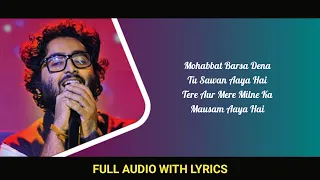 Sawan Aaya Hai (LYRICS) - Arijit Singh । Tony Kakkar । Creature 3d। Soulful Lyrics