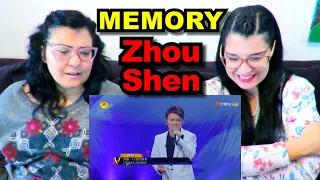 TEACHERS REACT | ZHOU SHEN - "MEMORY" - Super Vocal