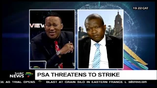 Tahir Maepa on Public Servant's Association strike