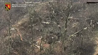 Бахмут 45-та артилерійська бригада ЗСУ знищує групу вагнерівців