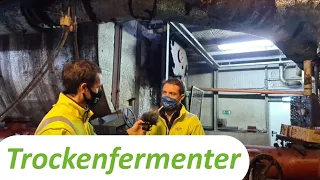 Bioabfall-Biogasanlage Loacker Lustenau - Trockenfermenter