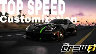 Dodge Viper SRT The Crew 2 Review Top speed and Customization [4K]