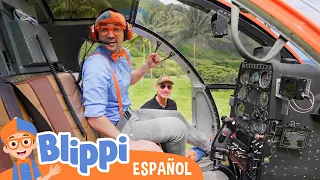 Blippi vuela en helicoptero en Hawái | Blippi Español | Videos educativos para niños | Aprende