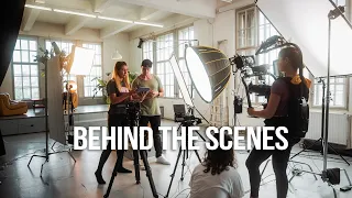 Behind the Scenes of shooting an Interview Masterclass