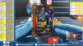 2022 Gold Standard Football 6 Box Half Case PYT Break #2