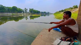 Great fishing moment #fishing #hook_fishing #fish #মাছধরা
