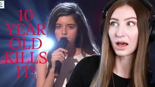 Angelina Jordan (10 Year Old!) - Feeling Good "LIVE"