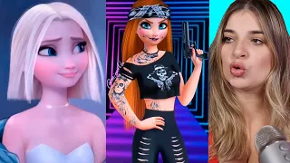 TRANSFORMAÇÕES PERSONAGENS DA DISNEY!