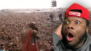 FIRST TIME REACTING TO DMX live performance at wood stock 1999 RUFF RIDERS ANTHEM & SLIPPING