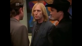 Tom Petty fights with Clint Black  on The Larry Sanders Show.