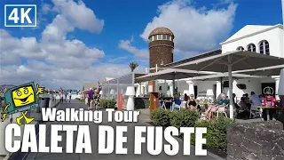 Caleta de Fuste - Fuerteventura - 4K Walking Tour