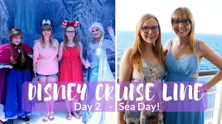 Disney Cruise Line Vlog 🚢 Amazing sea day on the Disney Fantasy! Day 2 | Lisa Preece