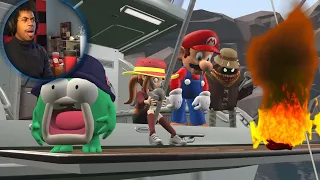 The Way Of The Fish | SMG4: If Mario Went Fishing... | (Skylight Reacts)