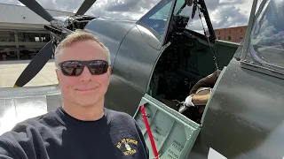 DCS WORLD PILOT GETS TO FLY A SPITFIRE MK IV…In My Dreams!