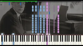 Prelude No.10 Op.32 Rachmaninov (Piano Tutorial Synthesia)