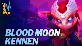 Blood Moon Kennen Wild Rift Skin Spotlight