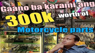 300k worth of motorcycle parts: tara samahan niyo ako mamili