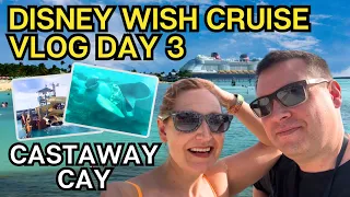 Disney Wish Cruise Day 3: Castaway Cay, Disney's Private Island!