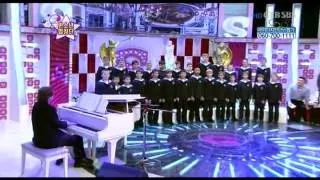 The Vienna Boys Choir on Korean TV Show in 2010