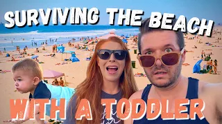 Best Advice for Taking Toddlers to the Beach | tips, tricks, and hacks