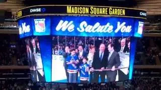 Madison Square Garden January 2014 : New York Rangers vs. New York Islanders