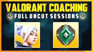 Valorant Radiant Coaching #57 - ASCENDANT ELO (JETT ON BREEZE)