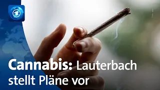 Cannabis-Legalisierung: Lauterbach stellt Pläne vor