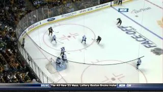 Tyler Seguin scores, Bruins fans thank Kessel 10/28/10