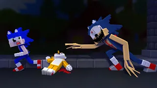 Sonic Eats His Friends - Tails vs Sonic.EYX (Minecraft Animation) FNF