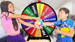 Letting Our SPINNING WHEEL Decide What We FIDGET TRADE (INTENSE) Pt 2 | Txunamy