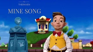 The Mine Song But Every "Mine" Takes Away Pixels And Slows The Video Down 5%